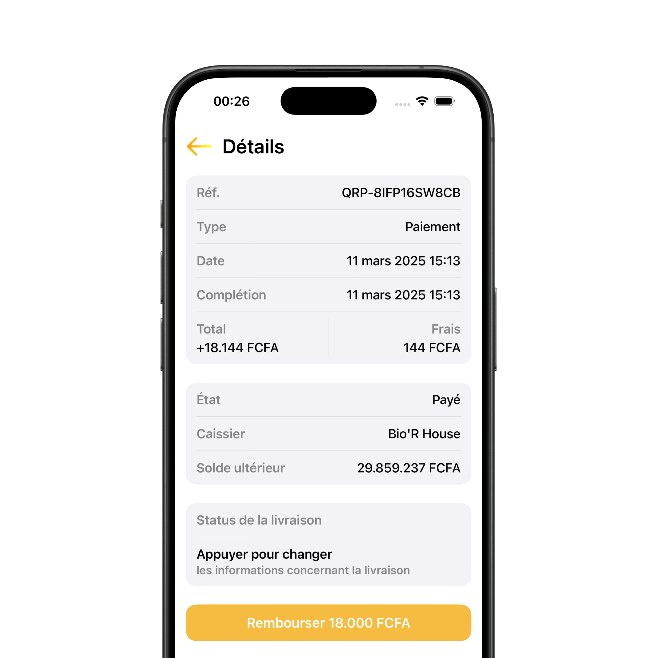 flash kalpé merchant refund
